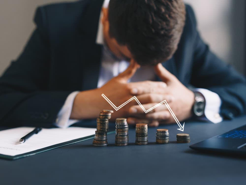 Concept of business loss, bankruptcy and crisis.
